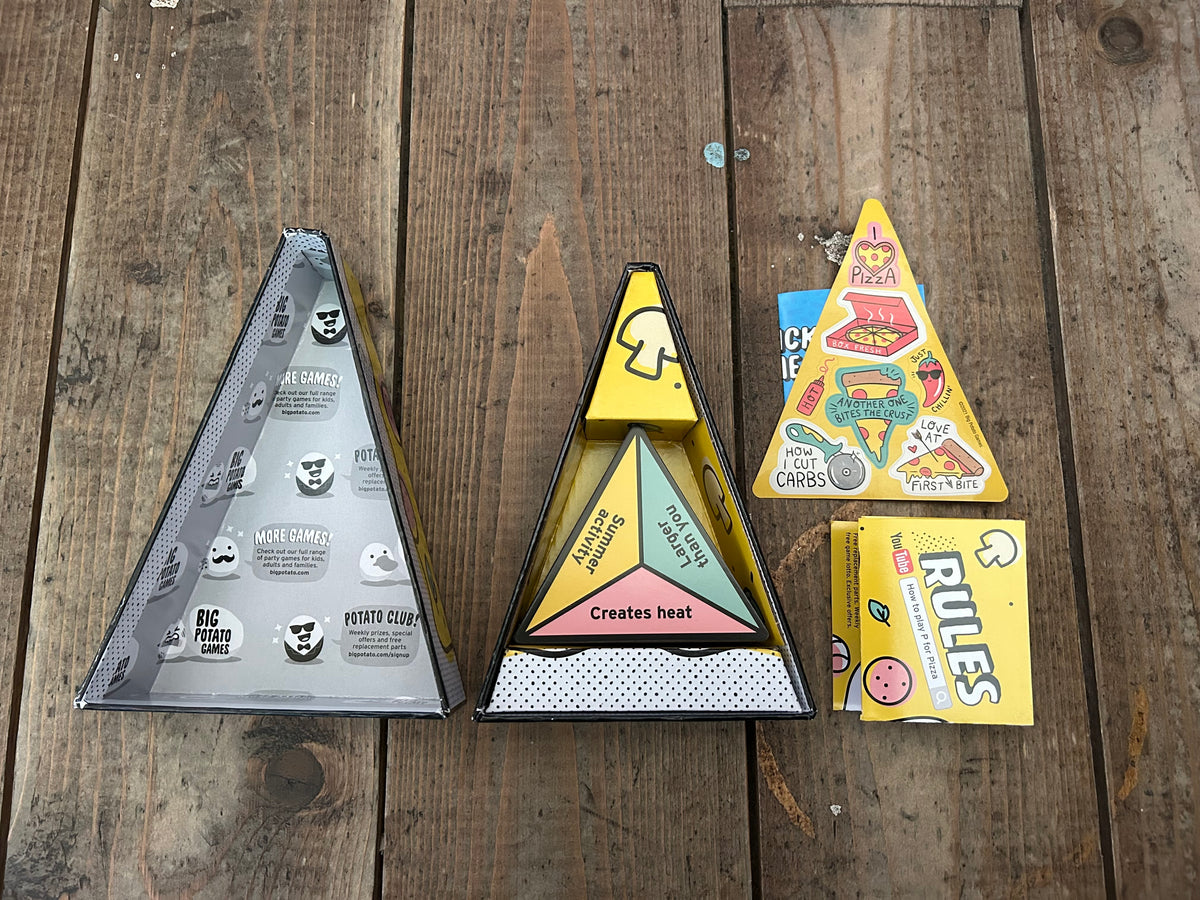 P is for pizza - game