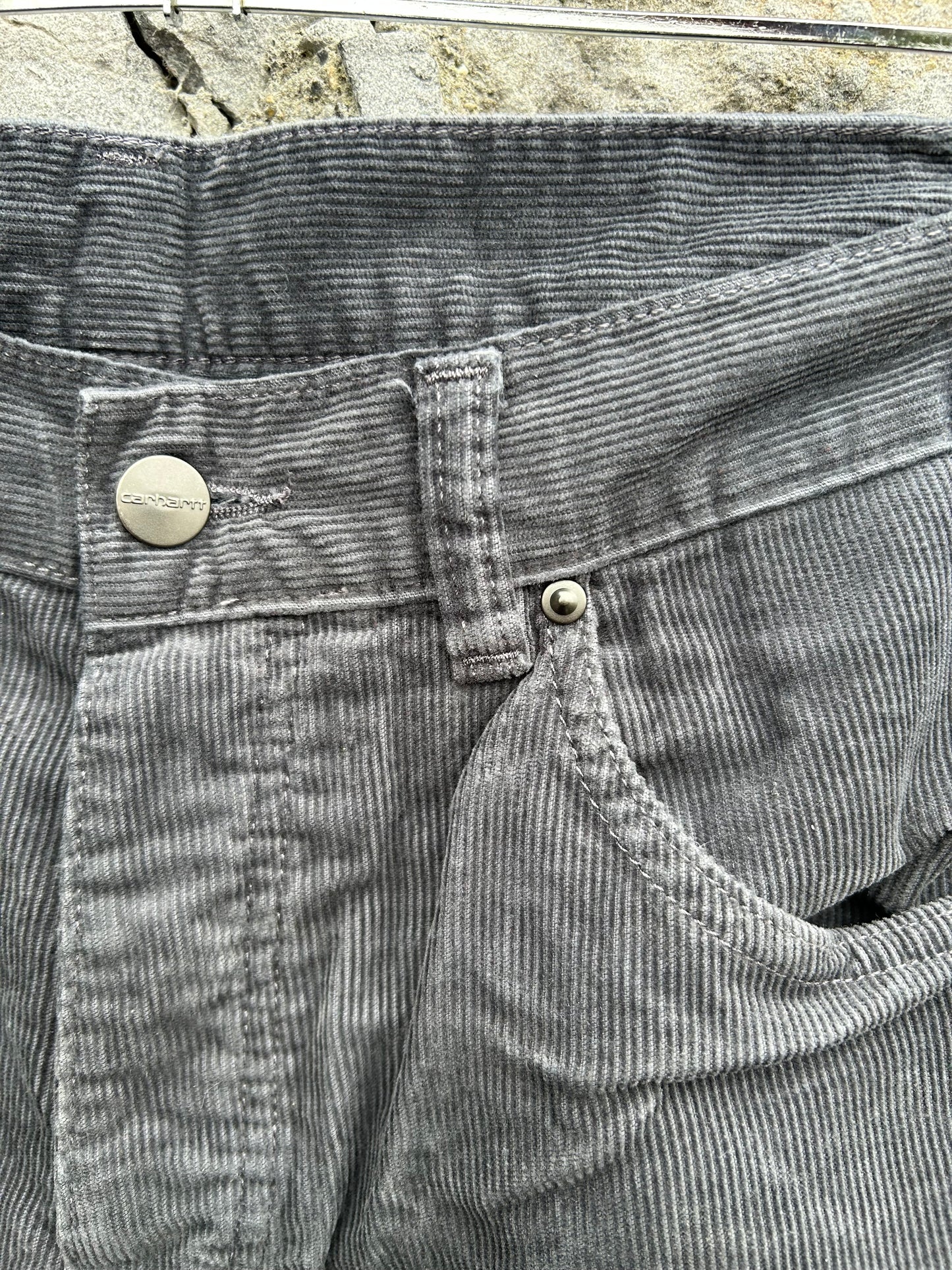 Grey cords 33"W