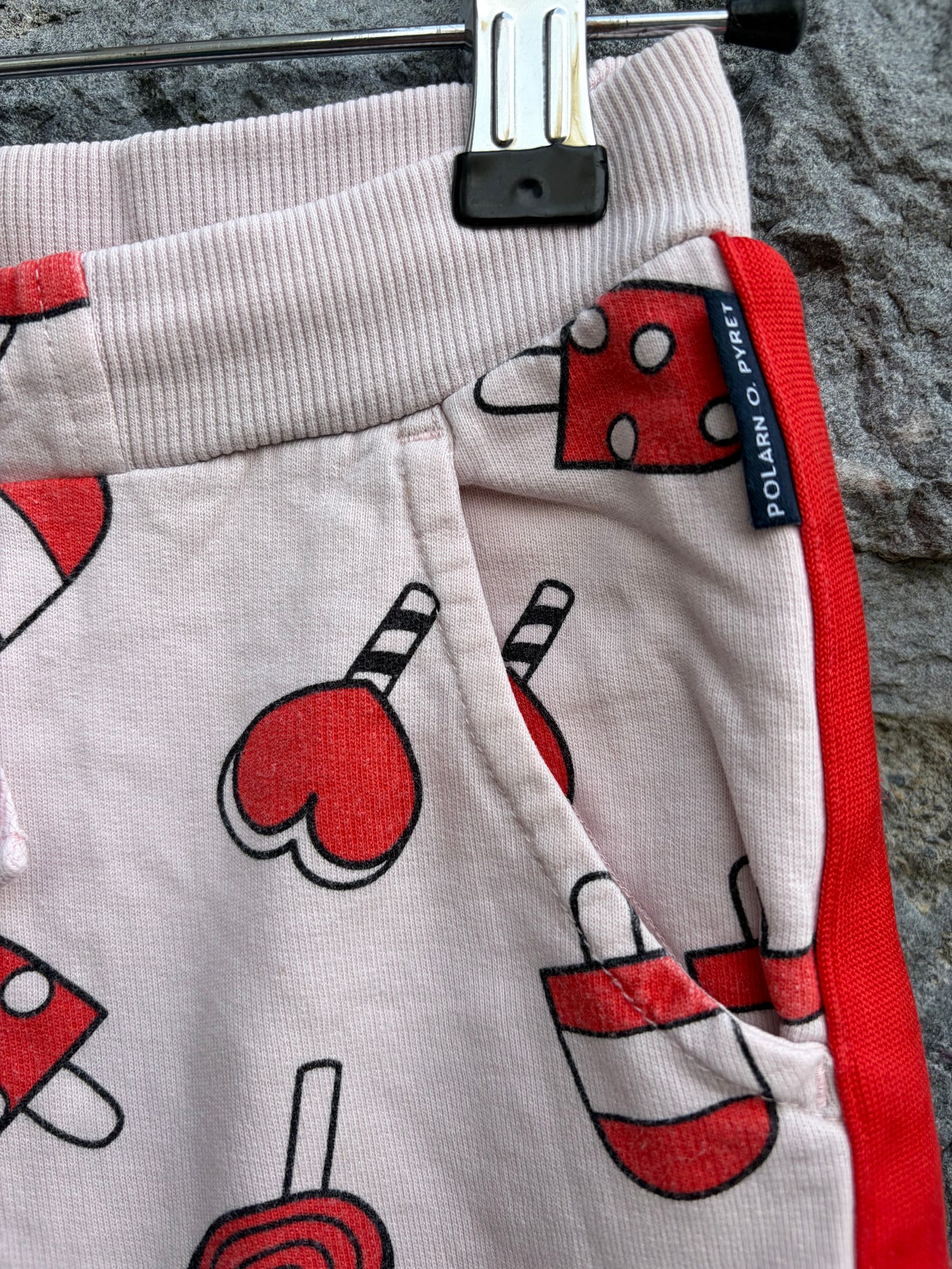 PoP Lollipops grey sweat pants  3-4y (98-104cm)