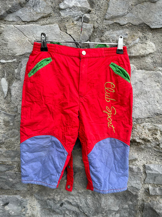 80s red winter pants 2y (92cm)