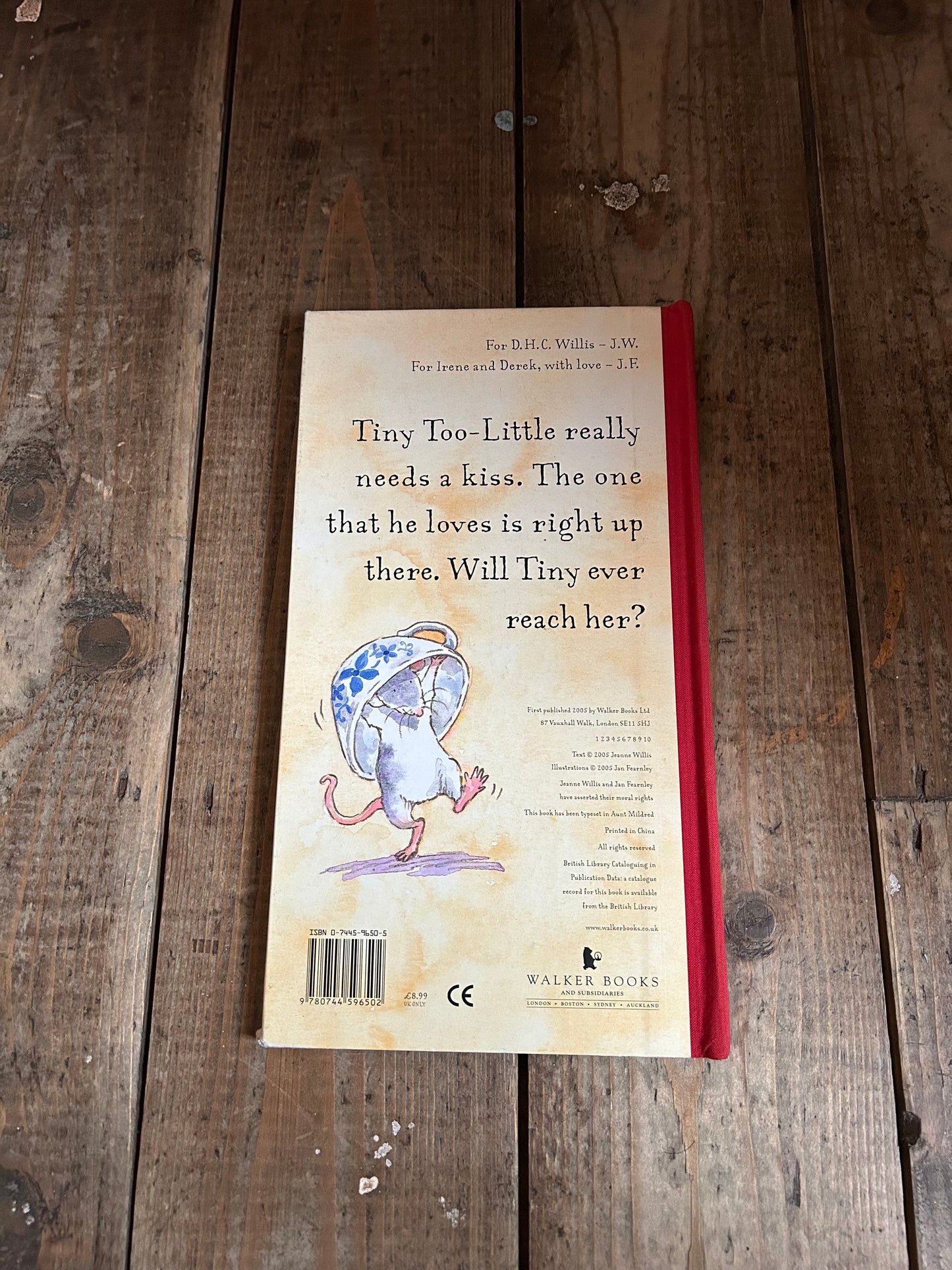 Never too little to love by Jeanne Willis