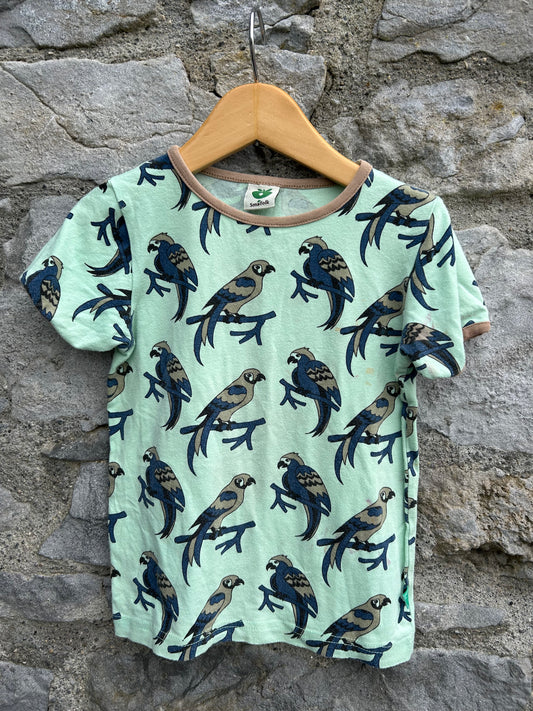 Parrots mint T-shirt  3-4y (98-104cm)