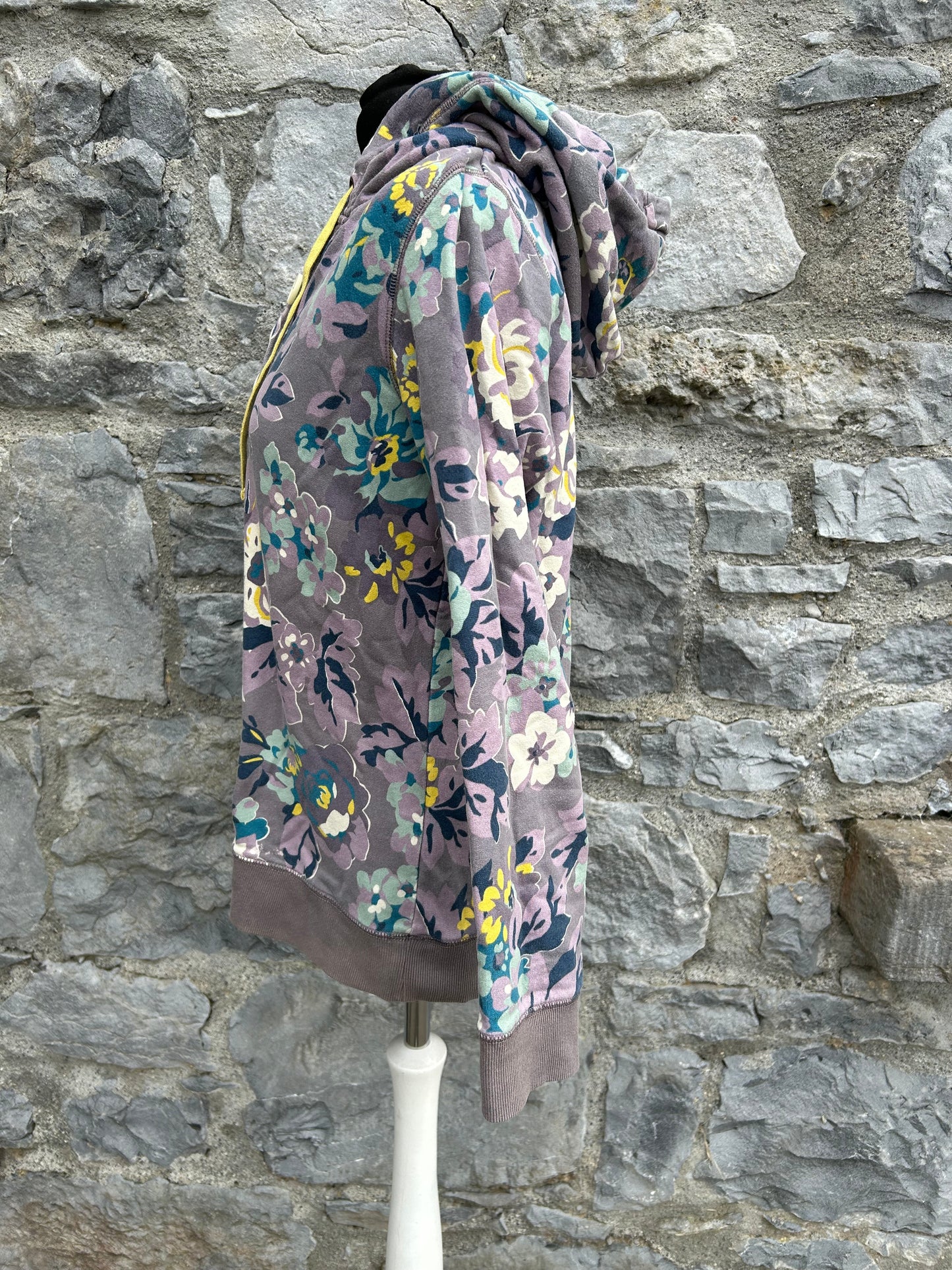 Purple floral hoodie uk 10-12