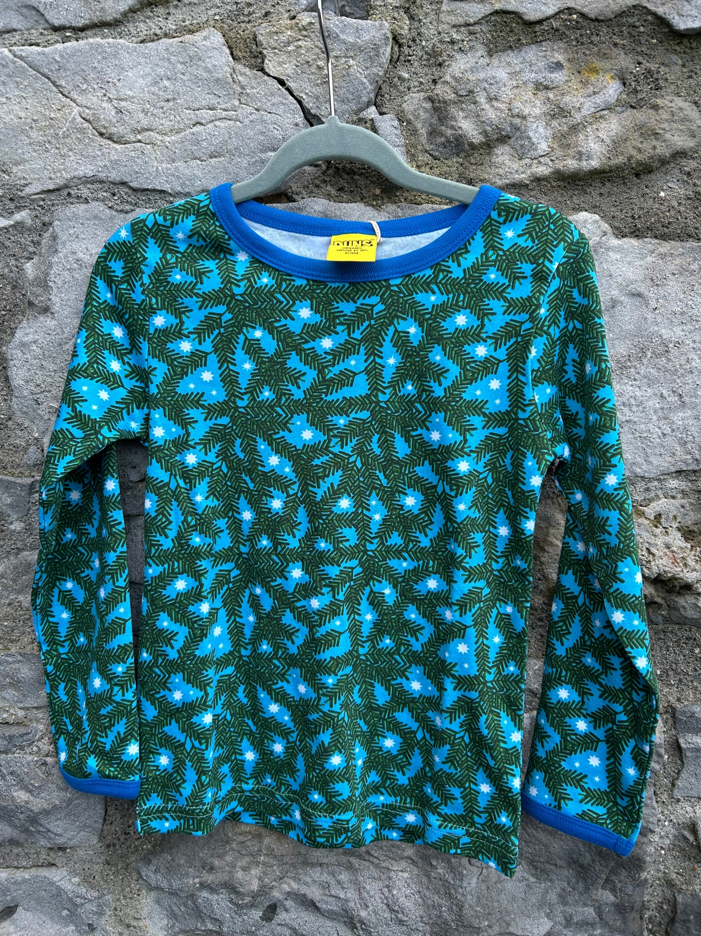 Pine blue top  5y (110cm)