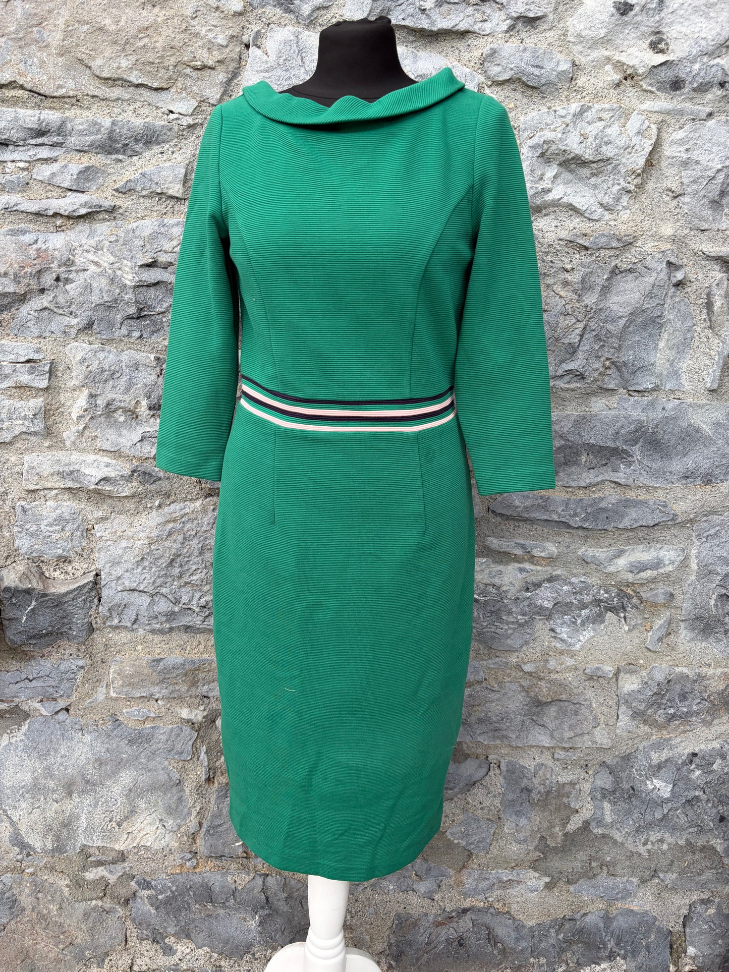 Daisy Ottoman green dress uk 10