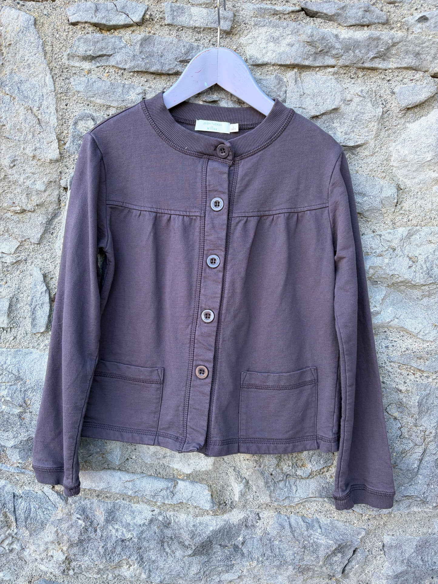 Grey cardigan 9y (134cm)