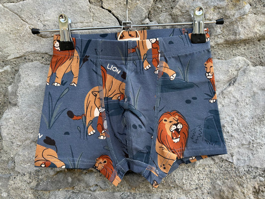 Lions navy boxers   3-4y (98-104cm)