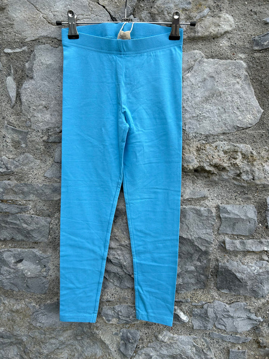 Sky blue leggings  7-8y (122-128cm)