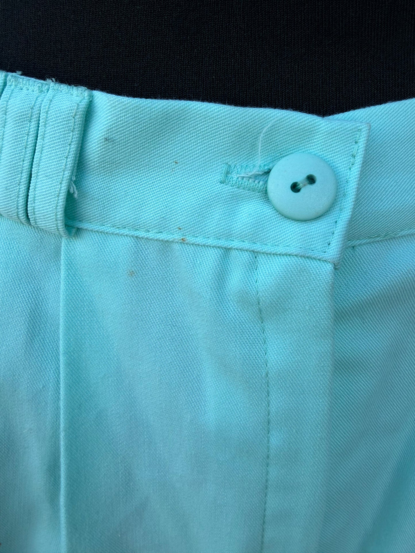 80s aquamarine shorts uk 8-10