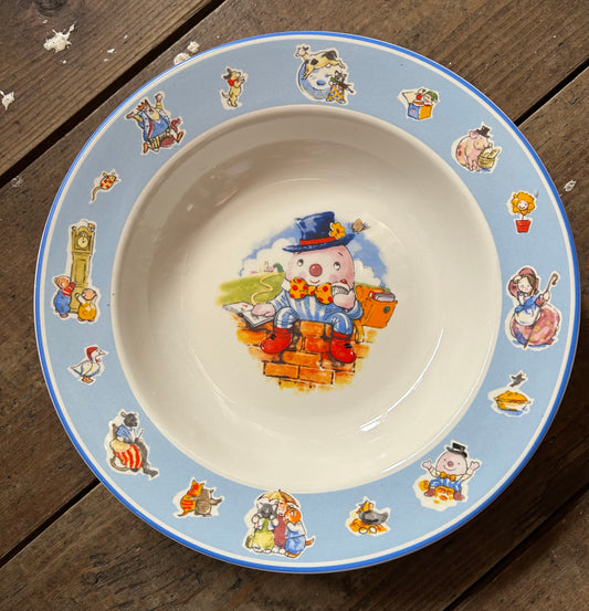 Humpty dumpty plate