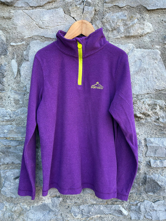 Purple fleece 11-12y (146-152cm)