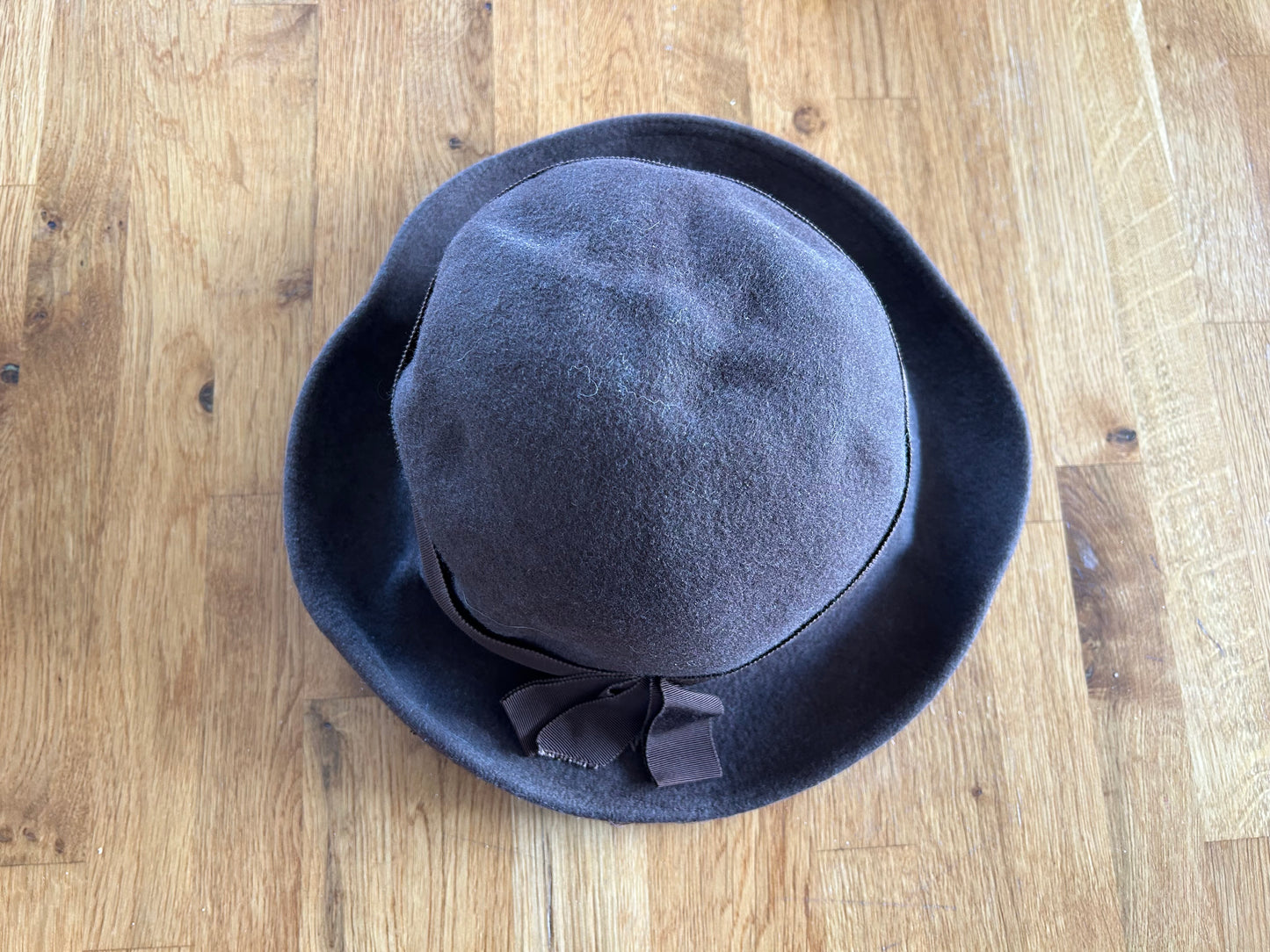 Brown hat