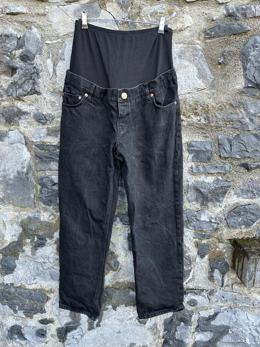 Charcoal denim maternity jeans uk 12-14