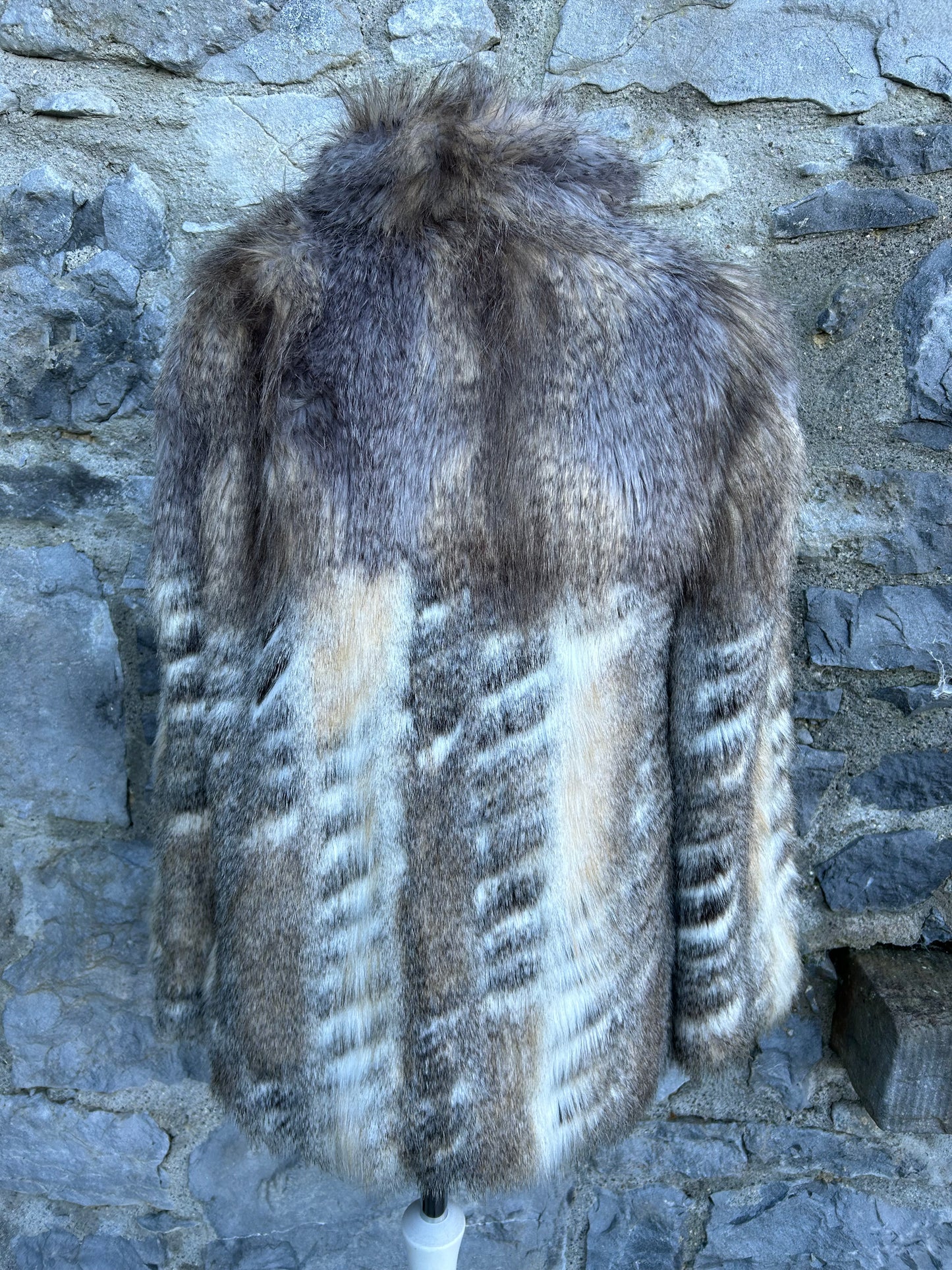 Brown faux fur uk 8