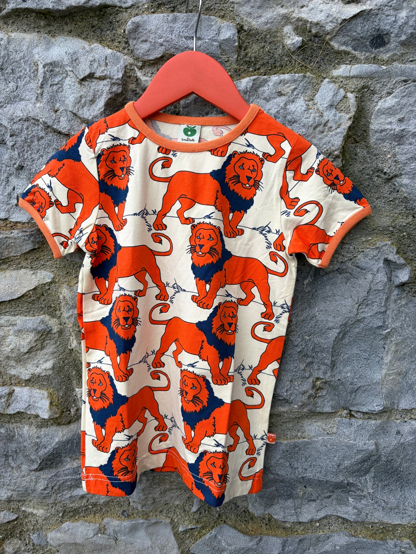 Lions cream T-shirt 4-5y (104-110m)