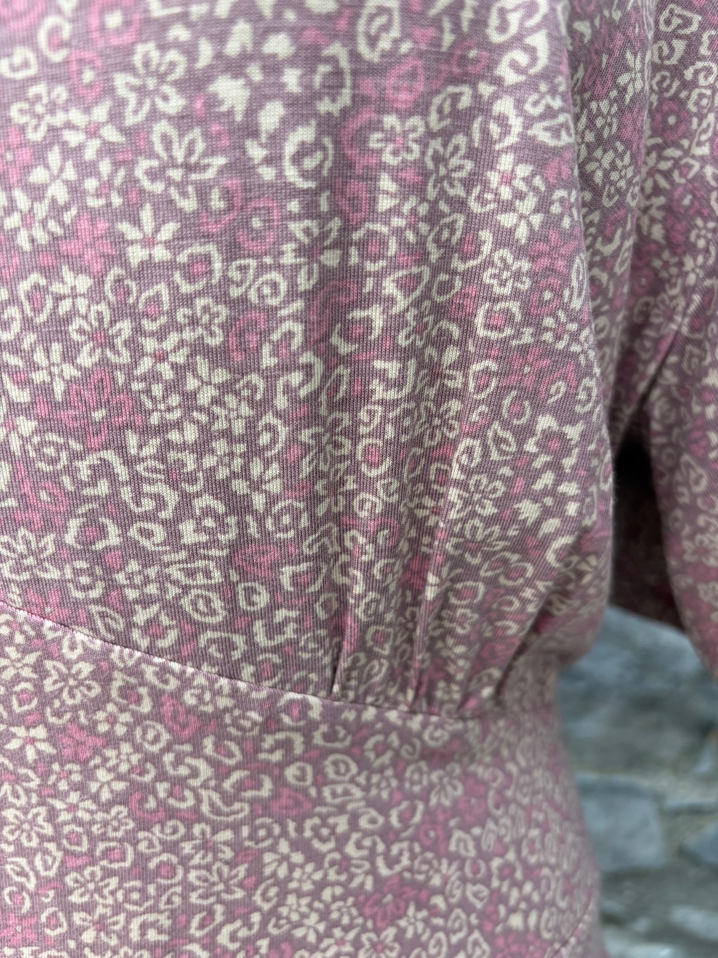Pink dutsy floral print dress uk 18-20
