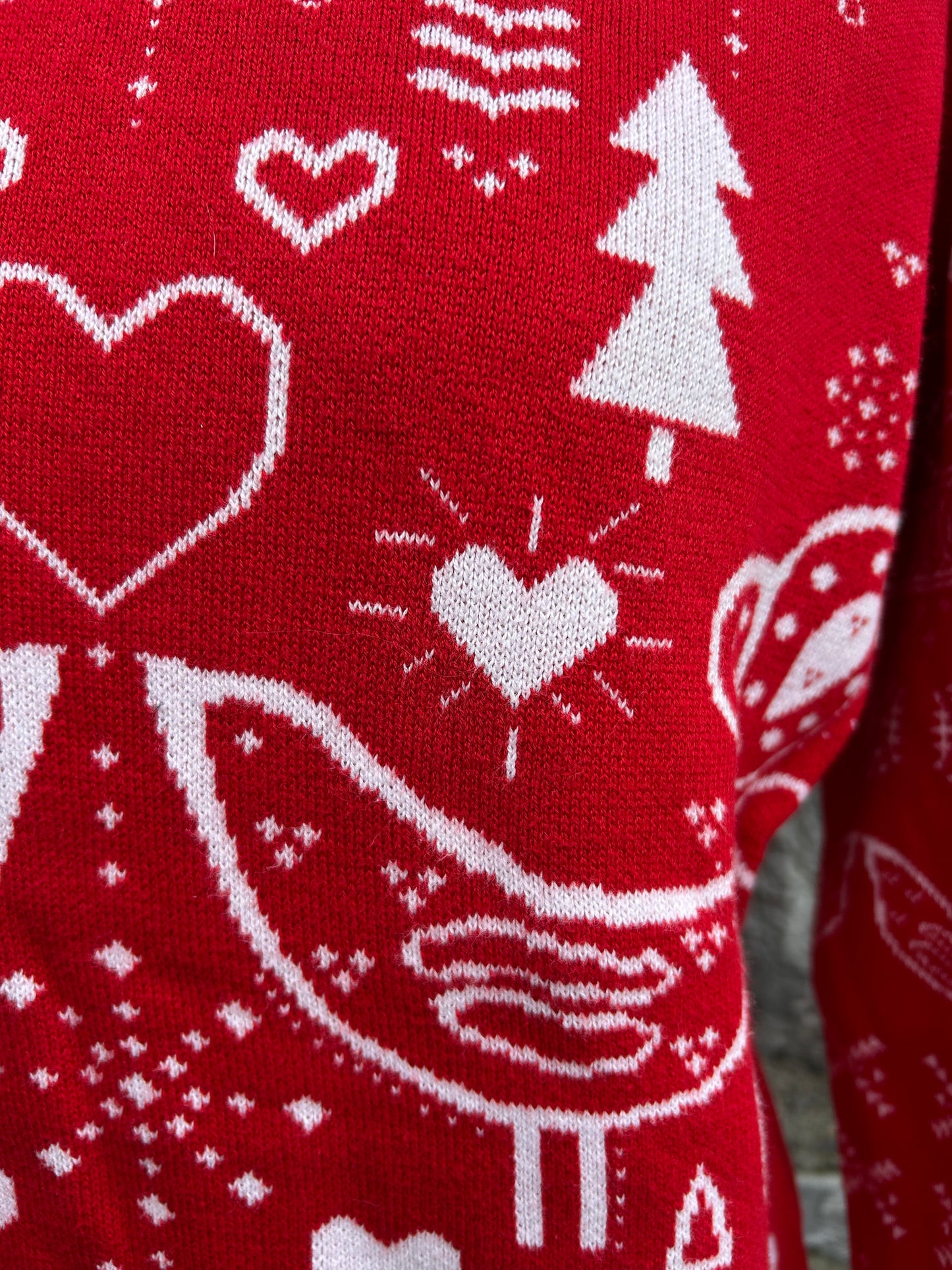 Christmas birds red jumper uk 10