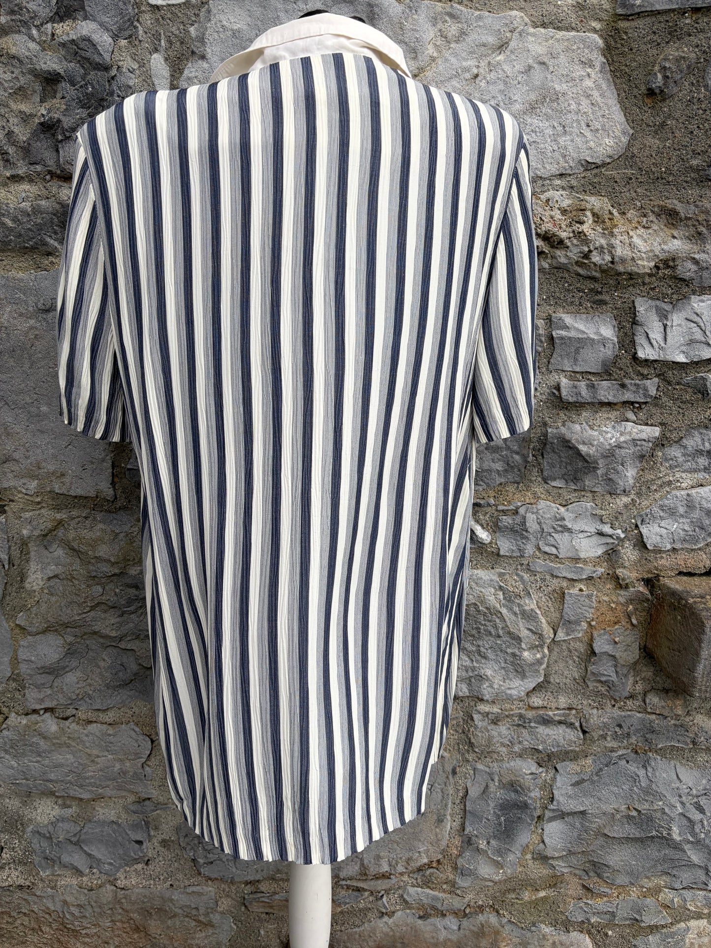 90s stripy blouse&blazer uk 16-18