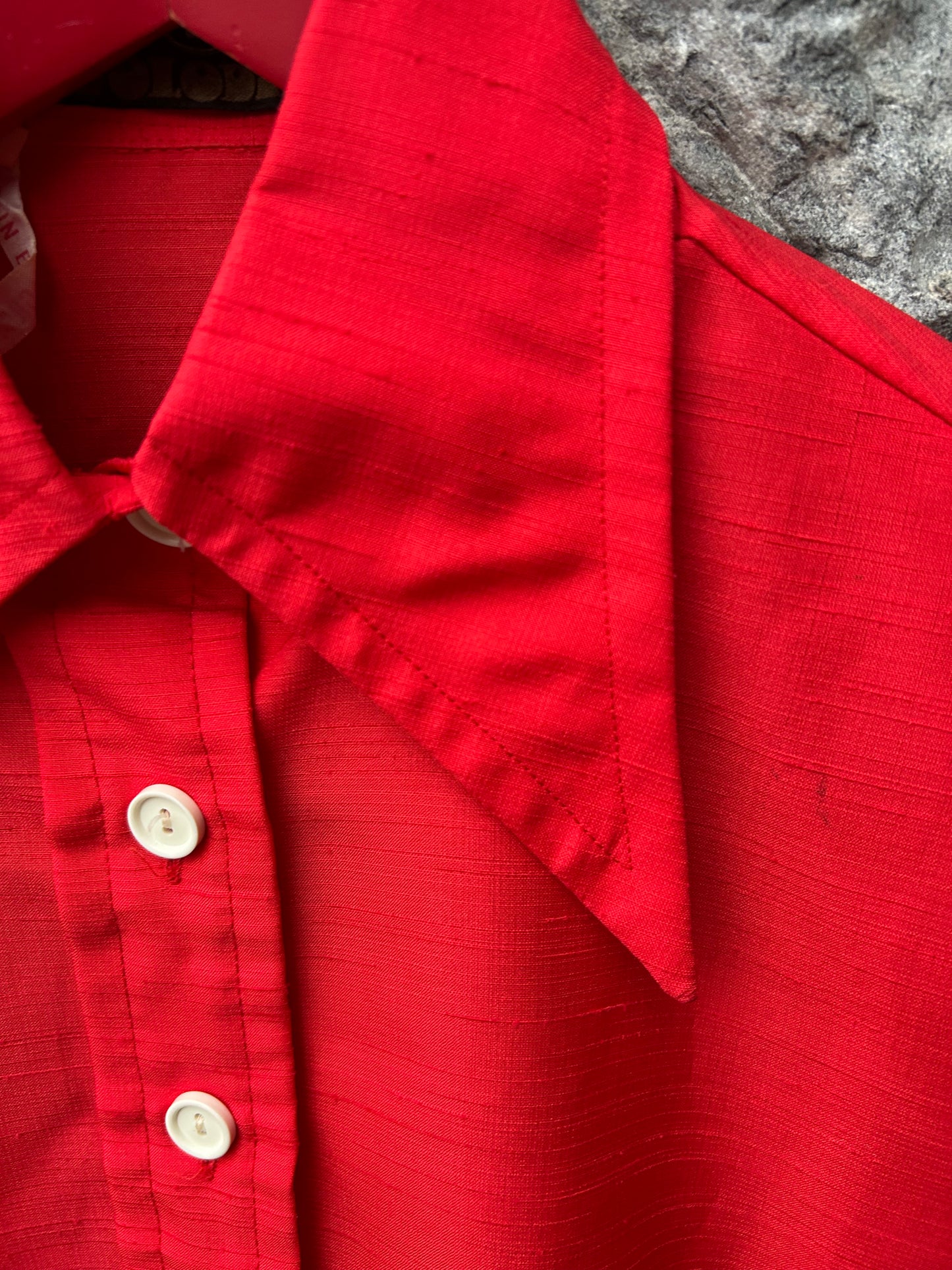 70s red shirt uk 4-6