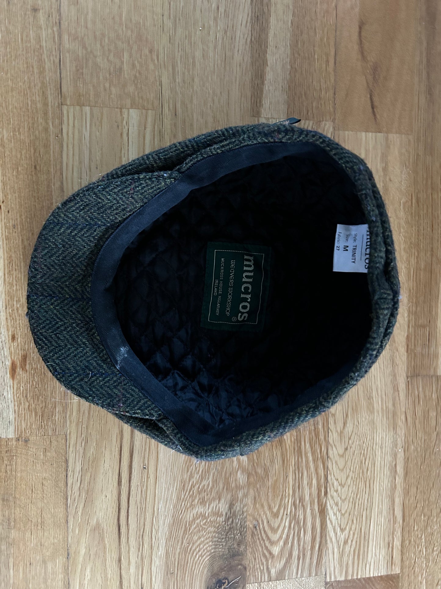 Tweed cap