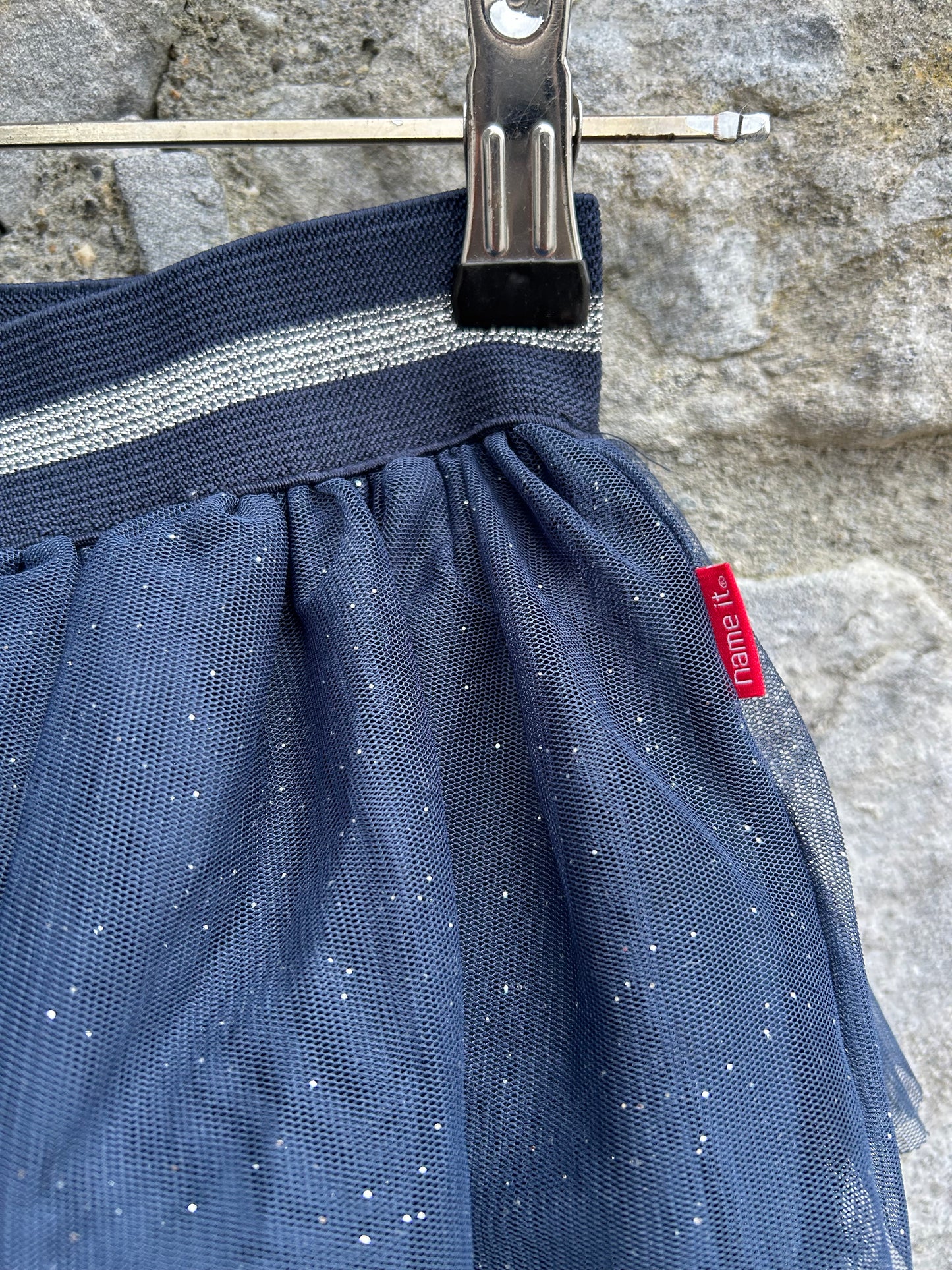 Navy net skirt  3-4y (98-104cm)