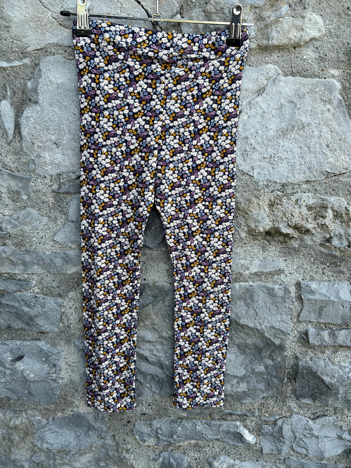 Floral leggings  6y (116cm)