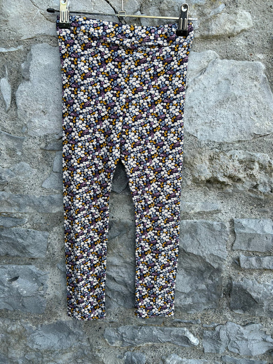 Floral leggings  6y (116cm)