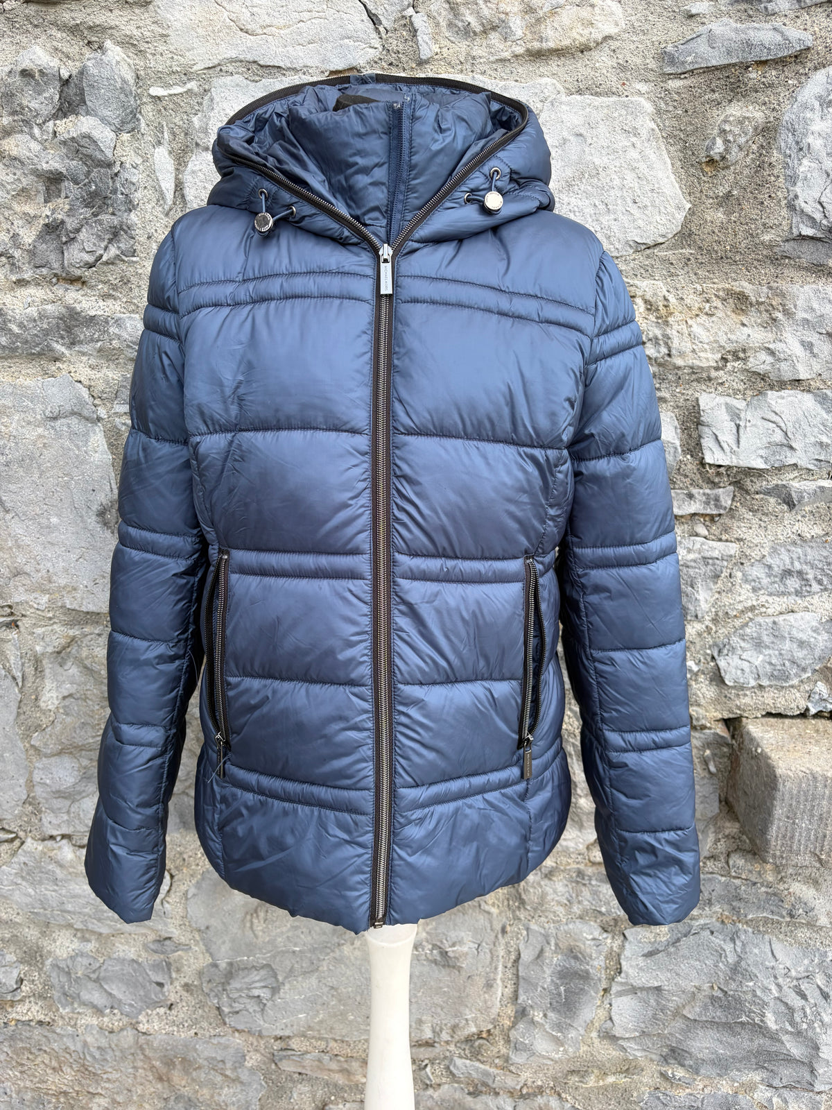 MK navy puffer jacket uk 10
