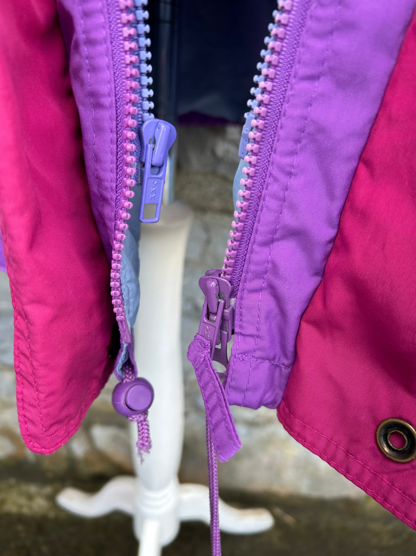 80s purple jacket Large