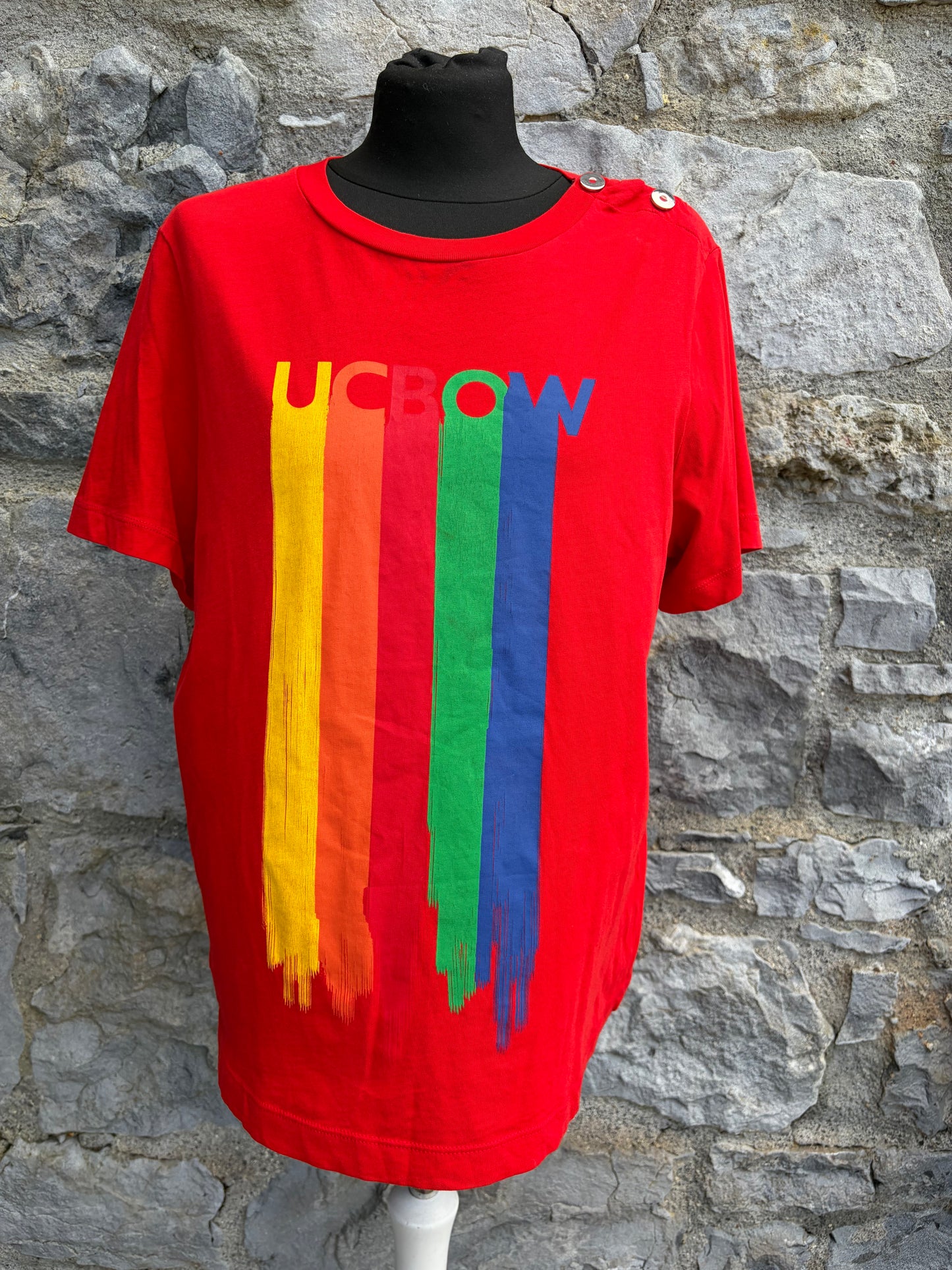UCBOW Red T-shirt uk 12