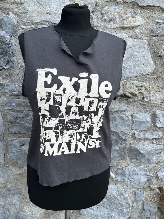 Exile grey Top uk 12