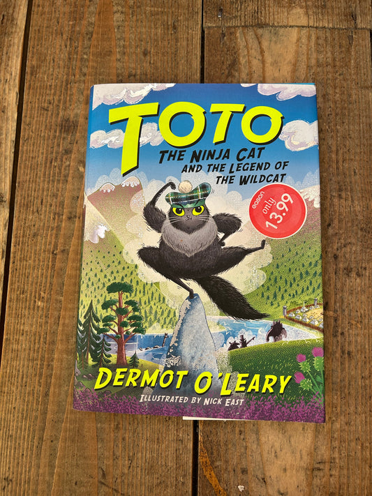 Toto the ninja cat and the legend of the wildcat by Dermot O’Leary
