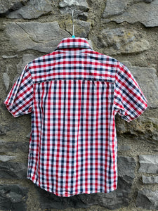 Red check shirt  6-7y (116-122cm)