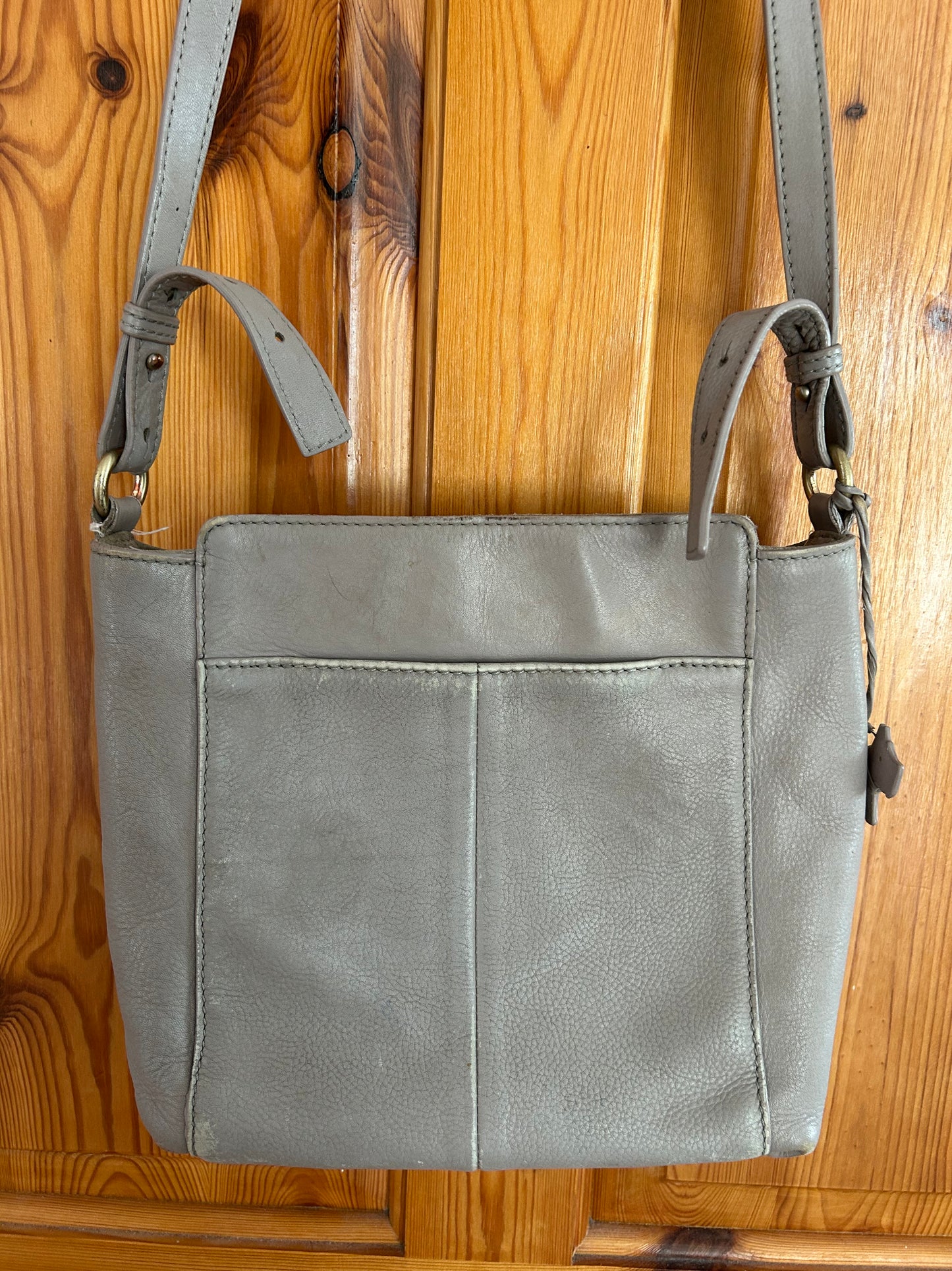 Grey/beigy crossbody bag