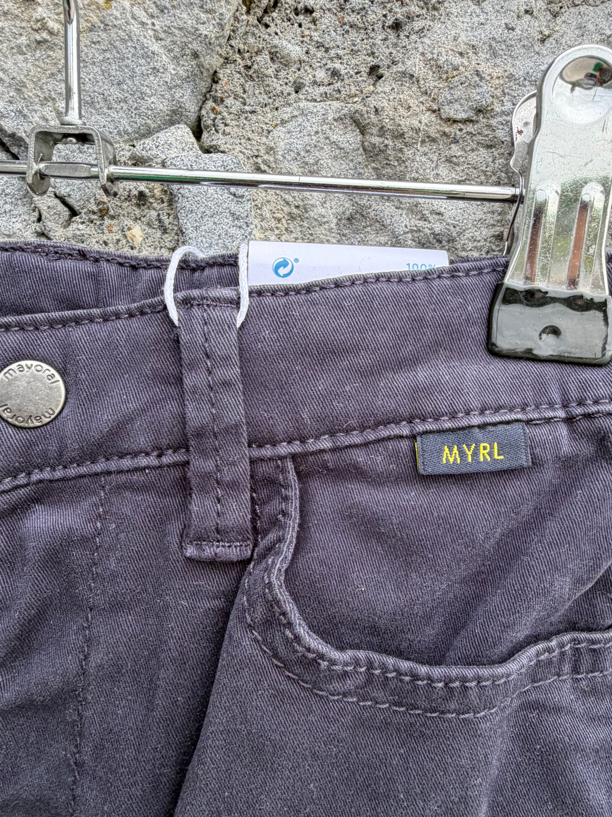 Navy chinos 2y (92cm)