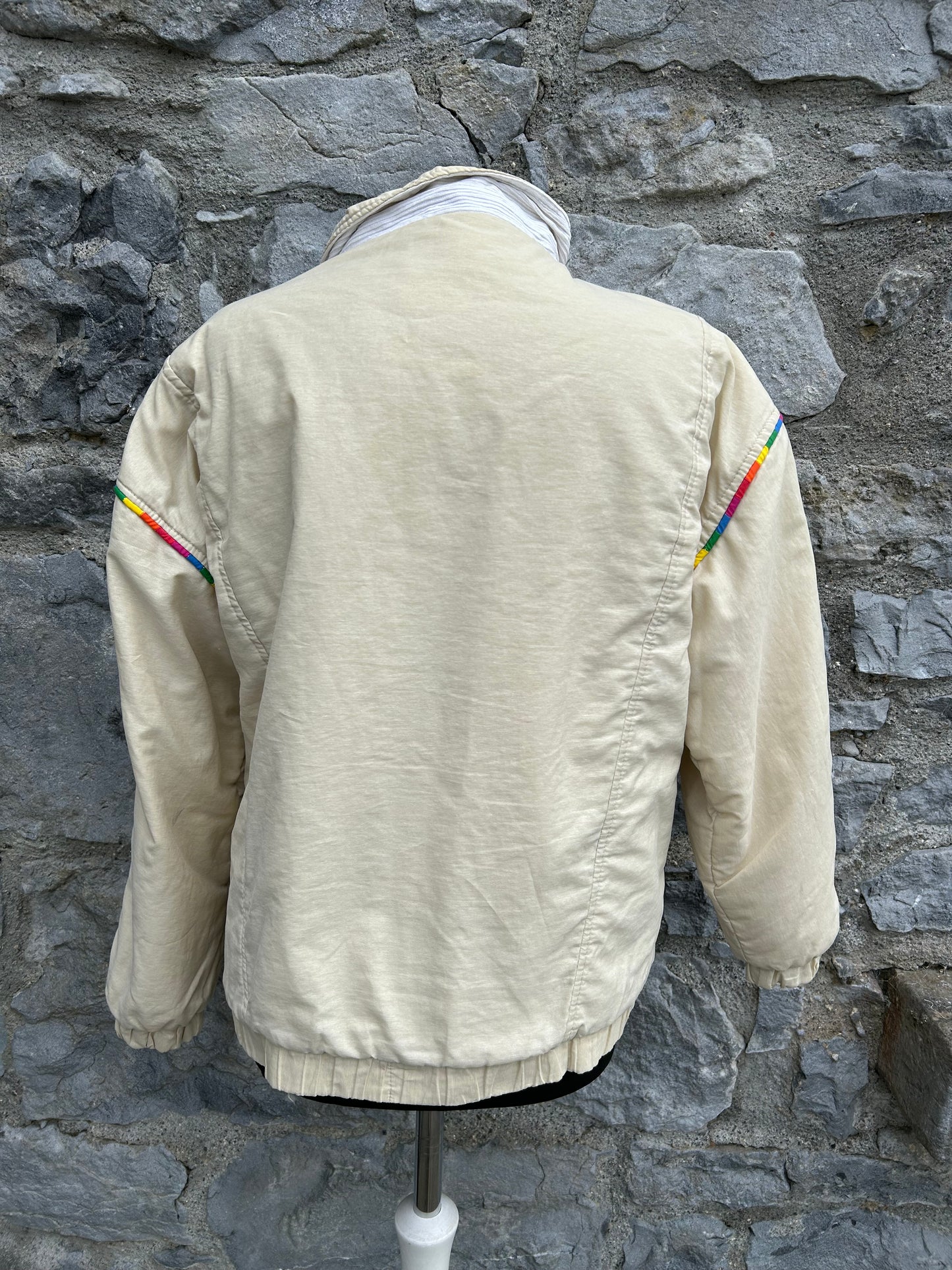 80s ivory jacket uk 8-10