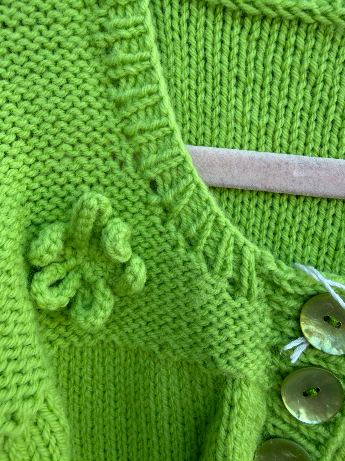 Green cardigan  18-24m (86-92cm)