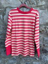 Load image into Gallery viewer, Strawberry Ice Stripes  top  10y (140cm)
