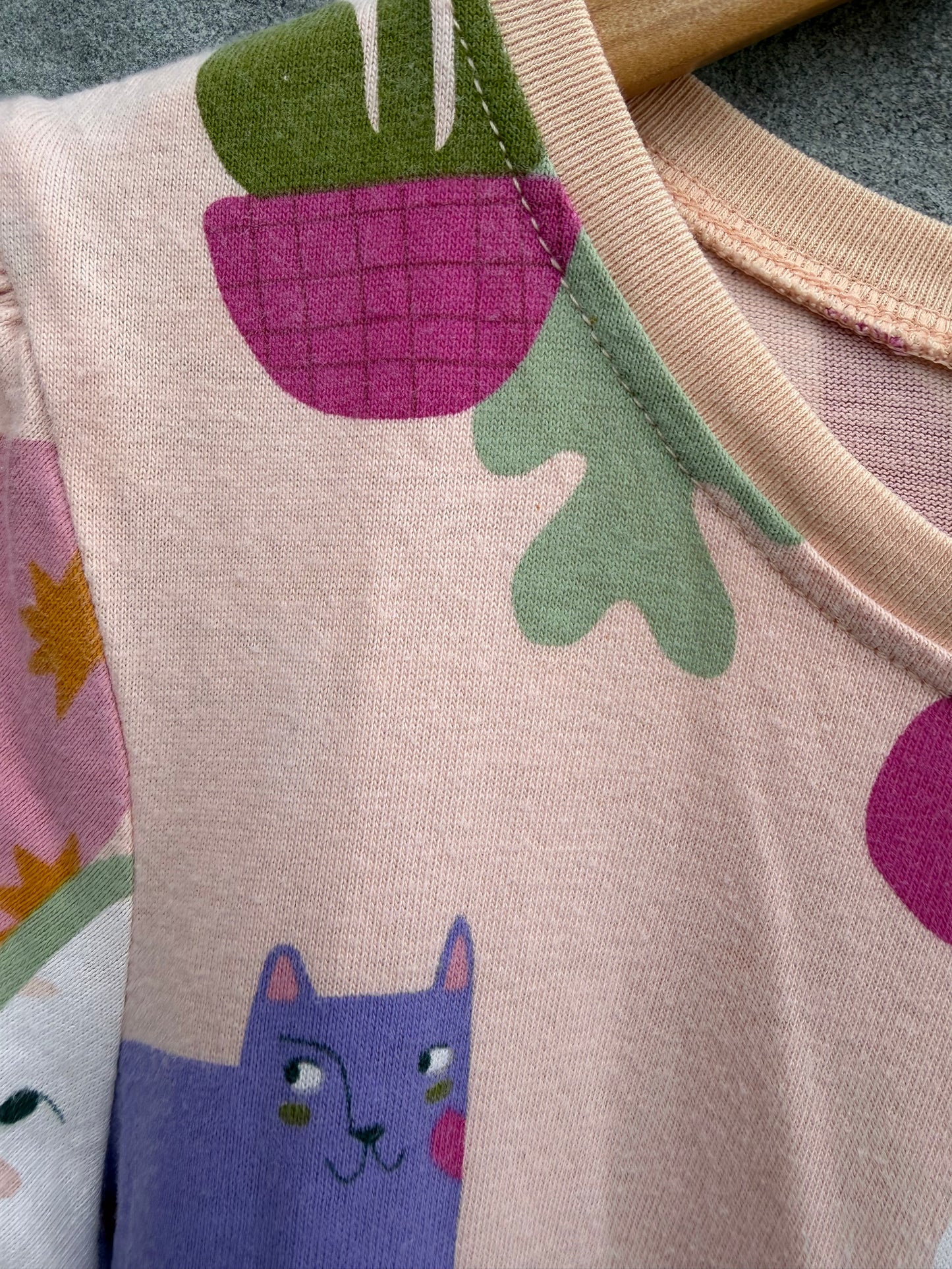 Unicorns pink dress 3-4y (98-104cm)
