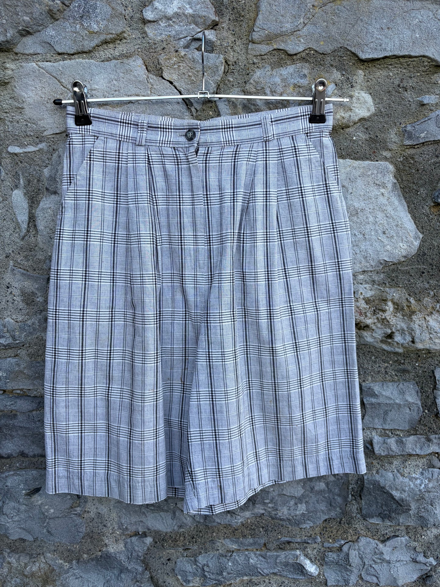 90s check shorts uk 10