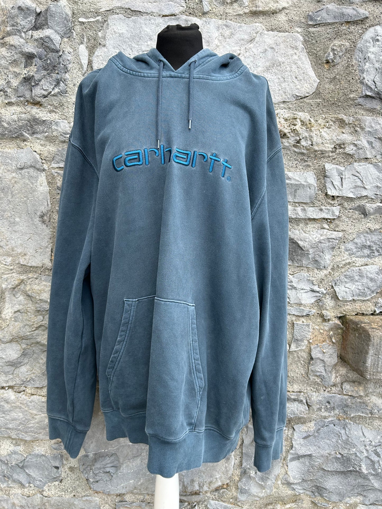 Petrol hoodie  XL-XXL