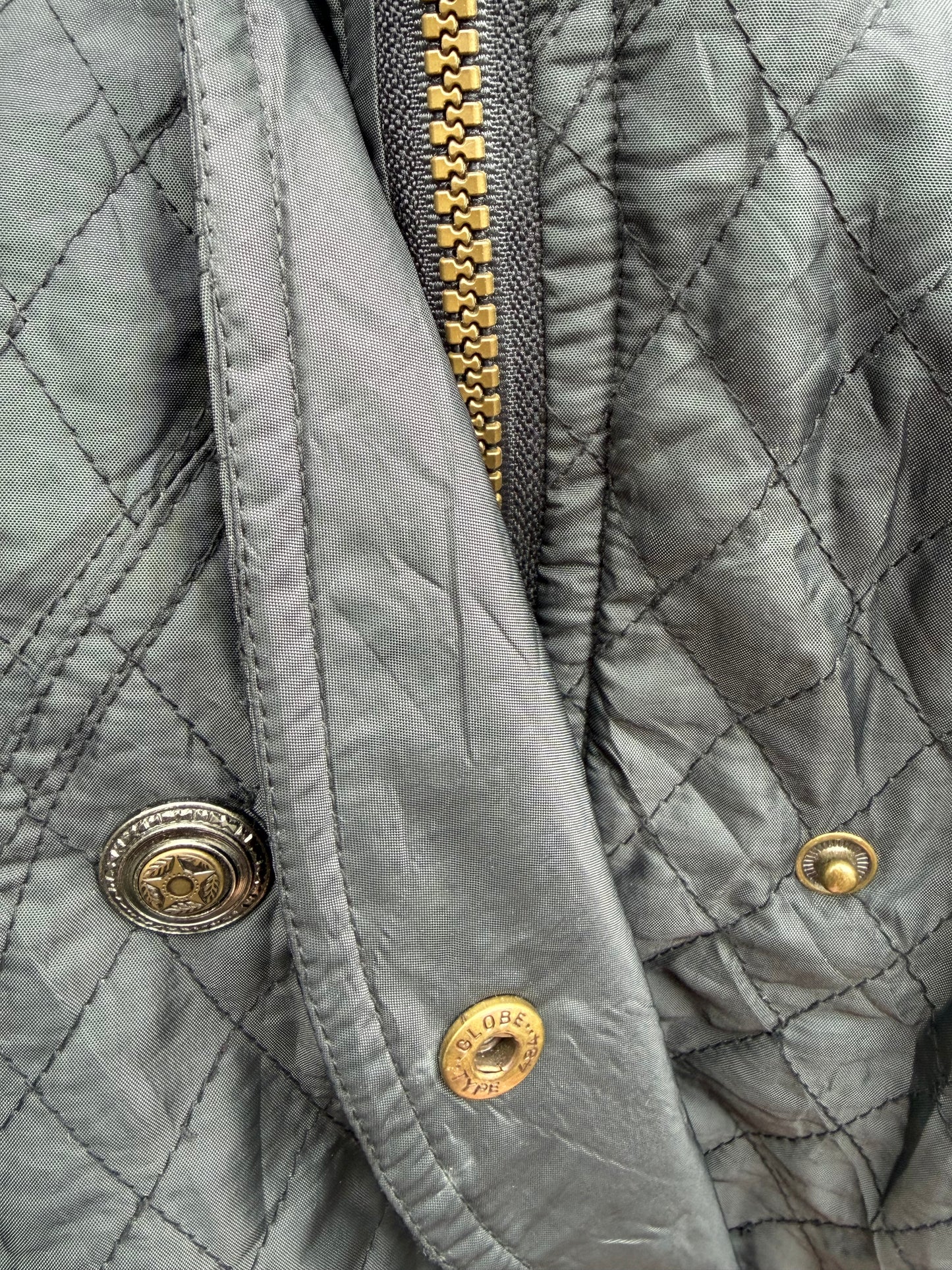 80s black ski jacket uk 14-16