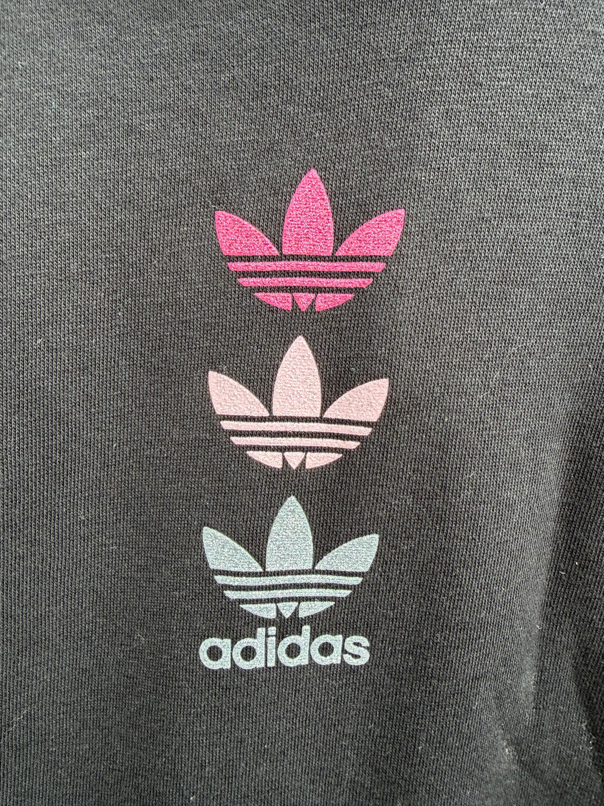 Girls' Tri Glitter Overhead Hoodie 12-13y (152-158cm)