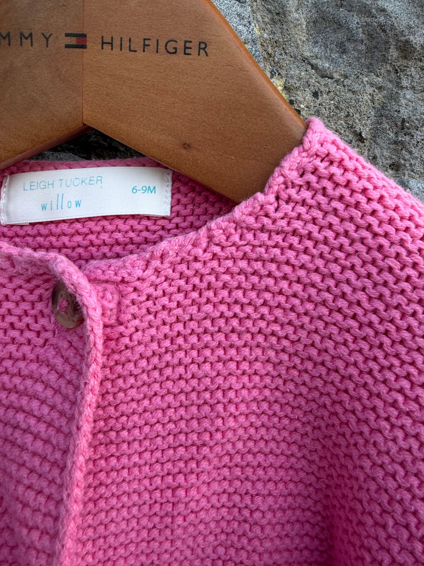 Pink cardigan  6-9m (68-74cm)