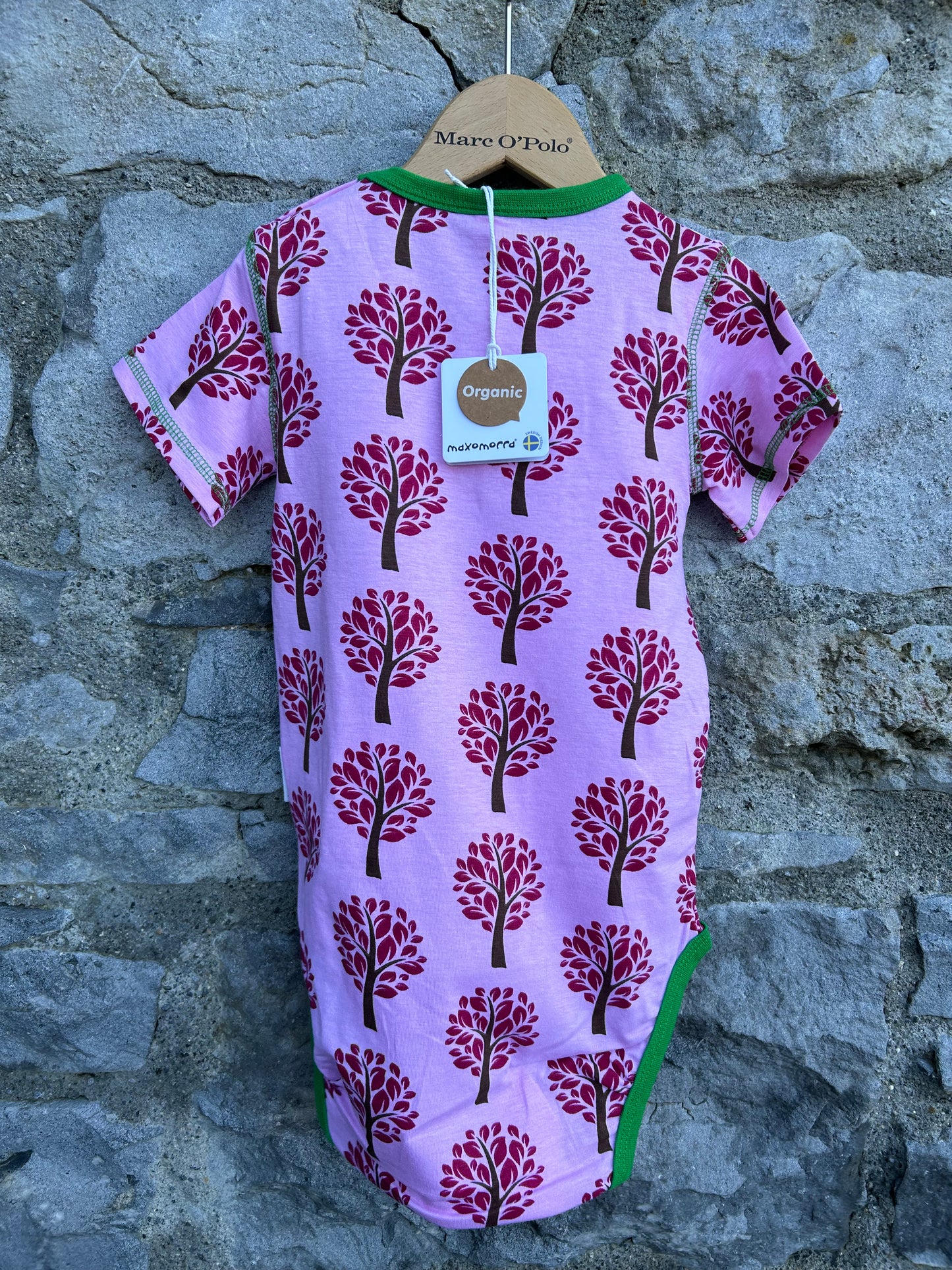 Pink blooming trees vest  2y (92cm)