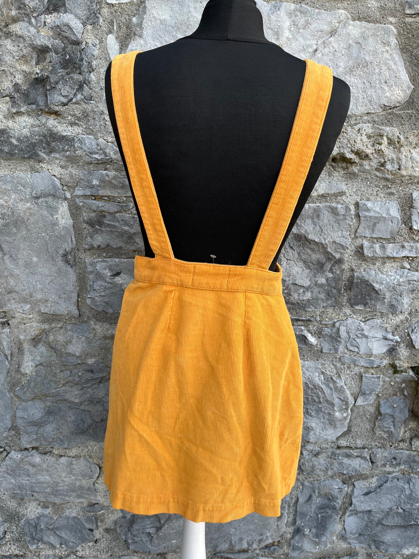 Mustard pinafore uk 8