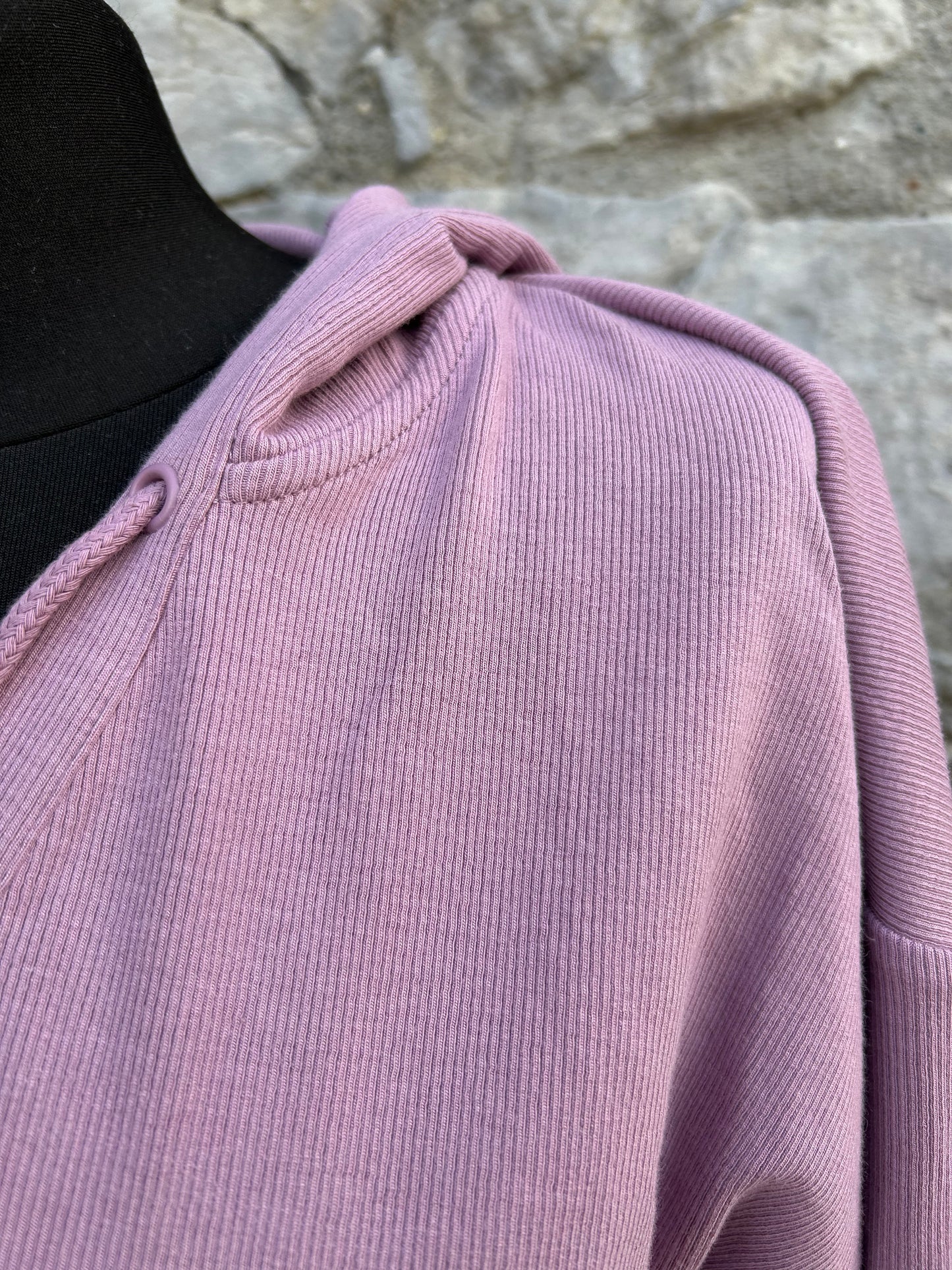 Lilac hooded top uk 12-14