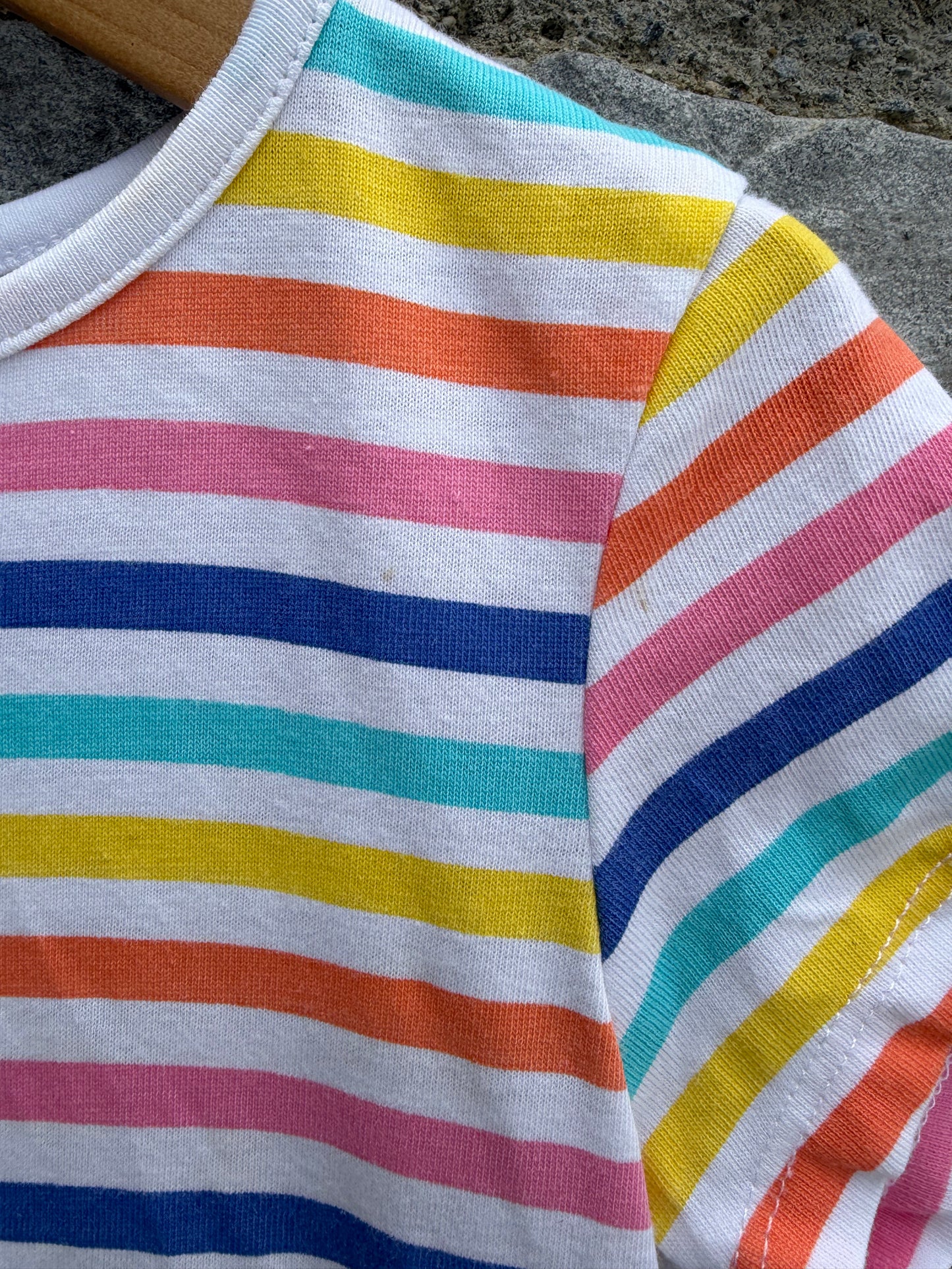 Colourful stripes dress 4y (104cm)
