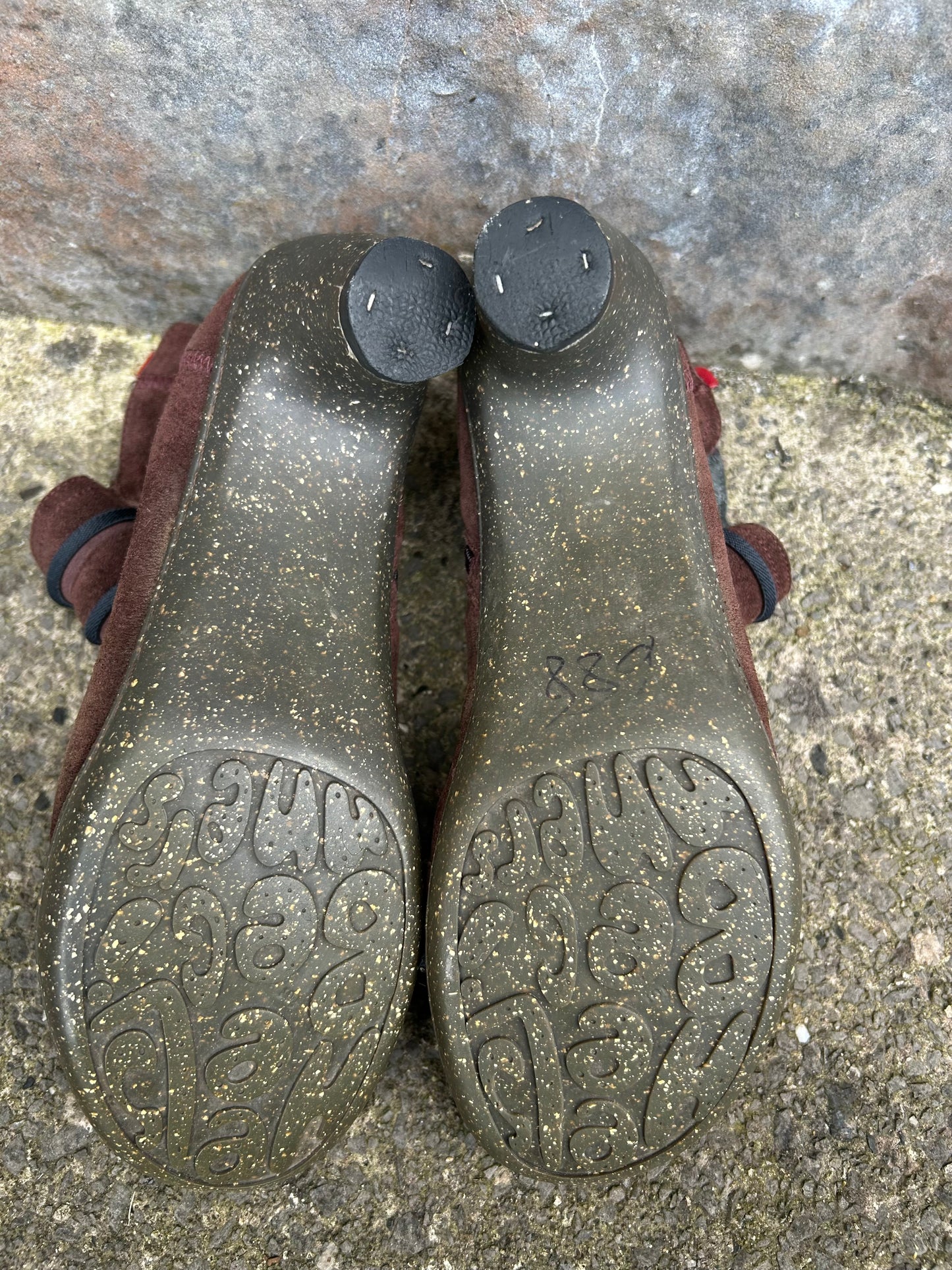 Brown Ankle high boots   uk 5.5 (eu 38.5)