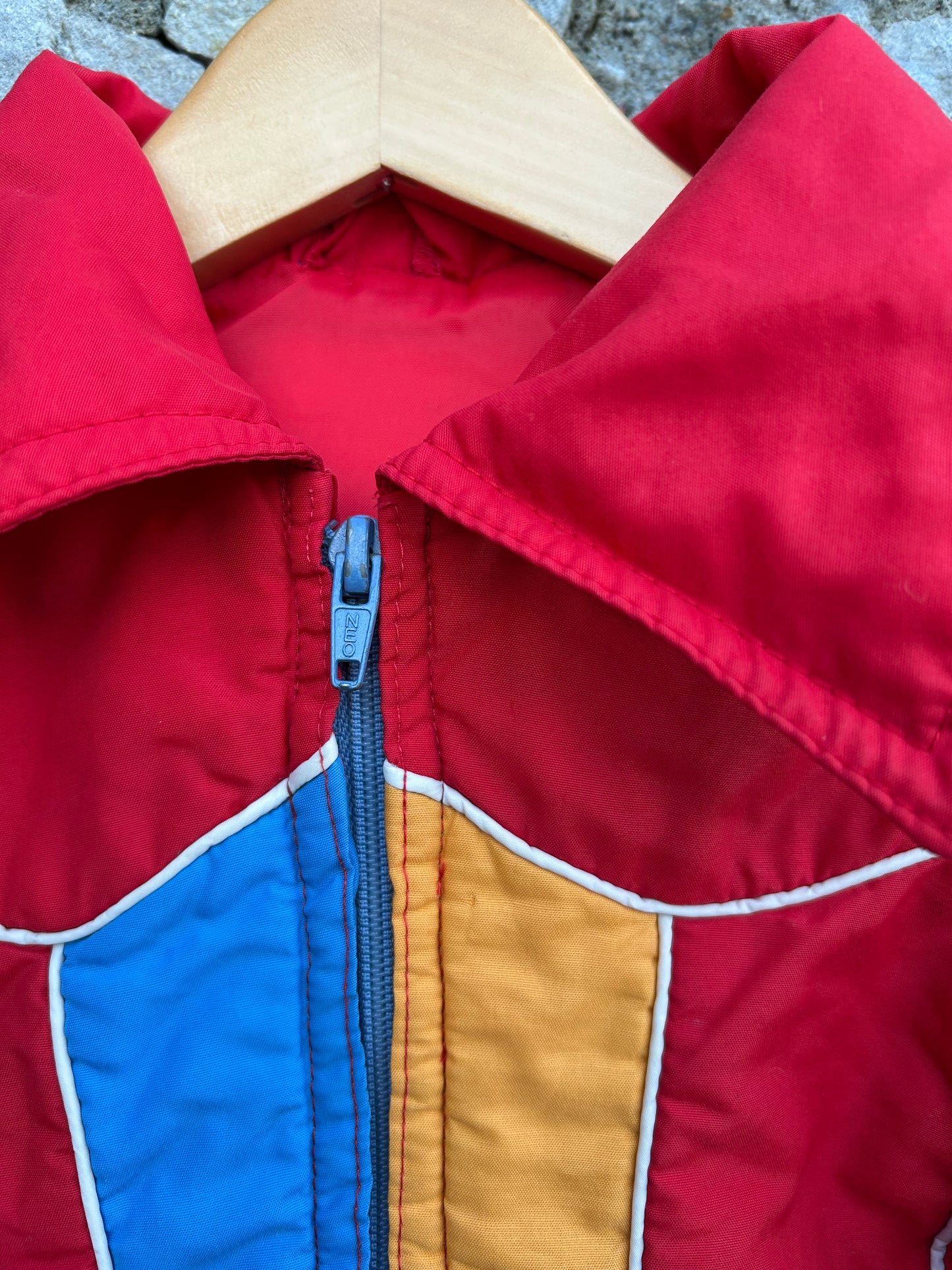 70s red ski jacket  2-3y (92-98cm)